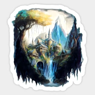 The Last Homely House - Valley of the Elves - Fantasy Sticker